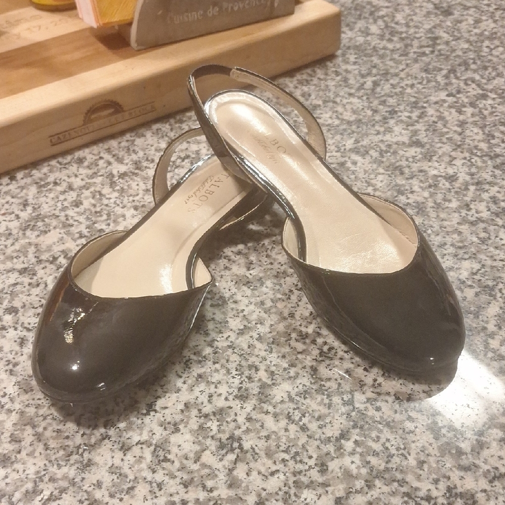 Talbots Patten Leather Flats 7B
